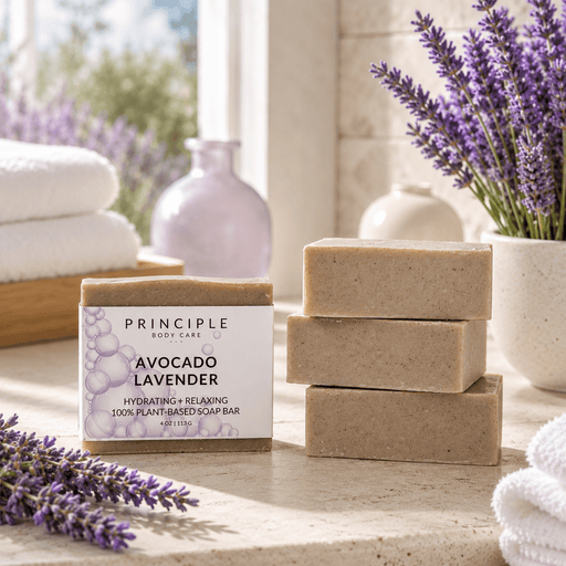 P R I N C I P L E Avocado + Lavender Soap Bar Soap
