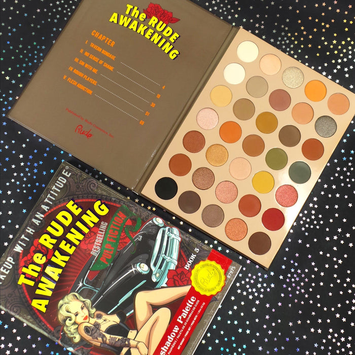 Rude Cosmetics - Rude Cosmetics - The Rude Awakening 35 Eyeshadow Palette - Book 5