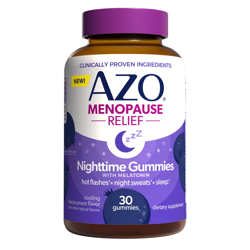 AZO AZO MENOPAUSE RELIEF CW30 NTM GMM Vitamins & Supplements