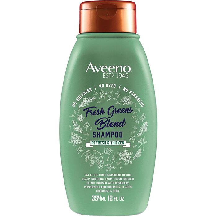 Aveeno Scalp Soothing Fresh Greens Blend Shampoo 12 fl. Oz