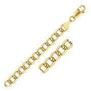 Bids.com 6.2mm 14k Yellow Gold Curb Chain Necklaces