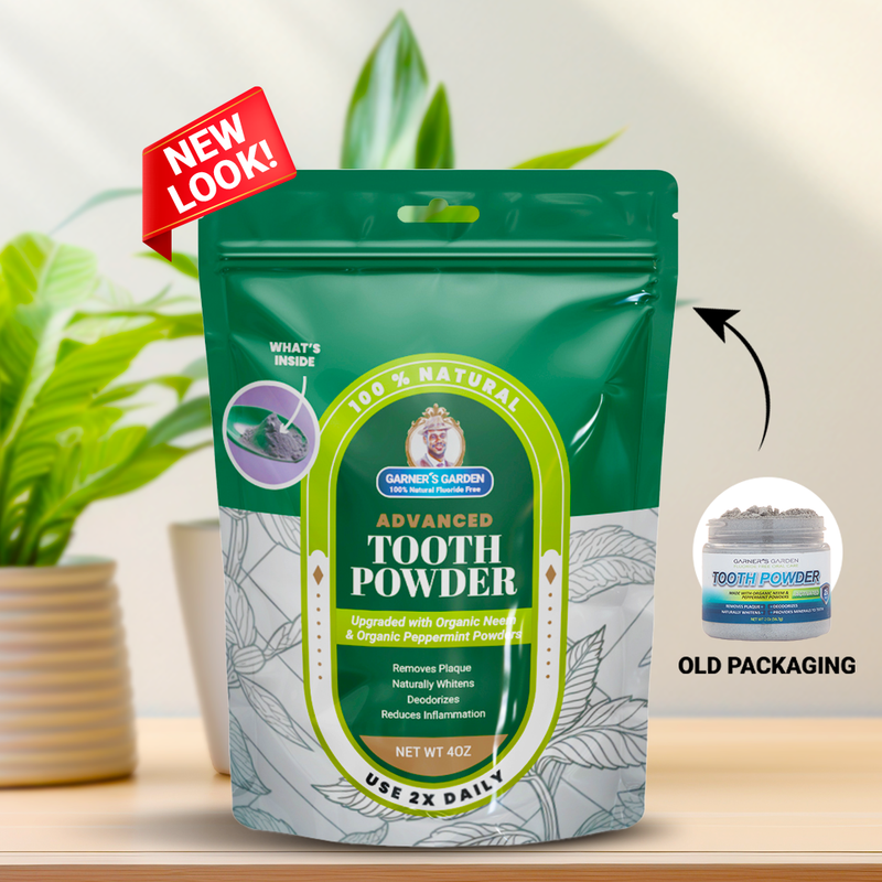 Garner's Garden Tooth Powder | Fluoride Free | 100% Natural Tooth Powder