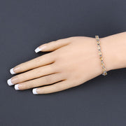 Bids.com 9.03 Carat Genuine Citrine .925 Sterling Silver Bracelet Bracelets