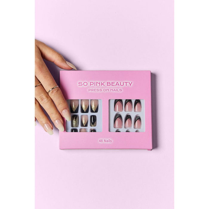 SO PINK BEAUTY Press On Nails 2 Packs