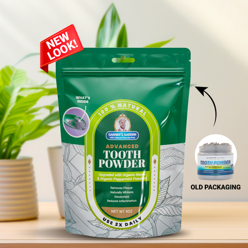 Garner's Garden Tooth Powder | Fluoride Free | 100% Natural Tooth Powder
