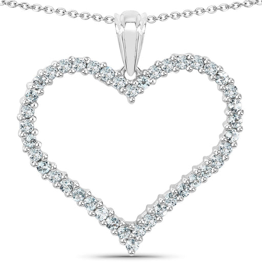 Bids.com 2.10 Carat Genuine Blue Topaz .925 Sterling Silver Pendant Pendants