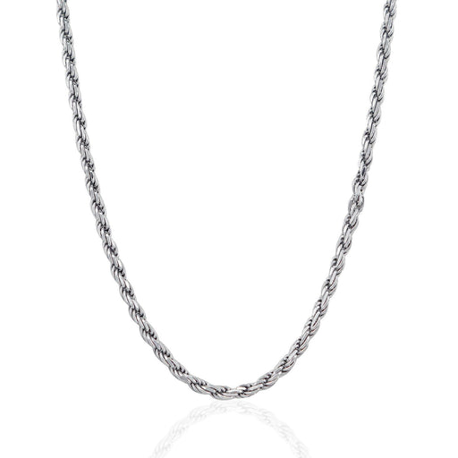 Bids.com Sterling Silver 3.6mm Diamond Cut Rope Style Chain Necklaces