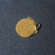Bids.com 18k Yellow Gold Round Cable Link Chain (0.97 mm) Necklaces