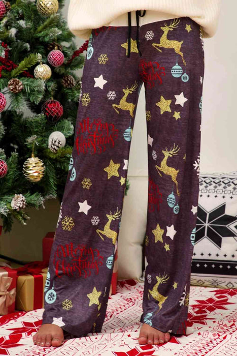 Christmas Straight Leg Pants by VYSN