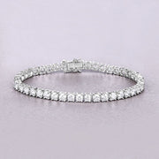 Bids.com 10.00 Carat Lab Grown Diamond 14K White Gold Bracelet Bracelets