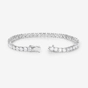 Bids.com 10.00 Carat Lab Grown Diamond 14K White Gold Bracelet Bracelets