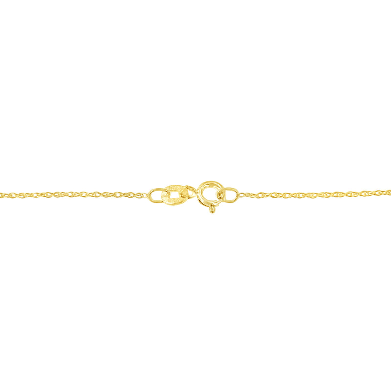 Bids.com 10K Yellow Gold 1/4 cttw Prong Set Round-Cut Diamond Open Heart 18" Pendant Necklace (K-L Color, I1-I2 Clarity) Necklaces