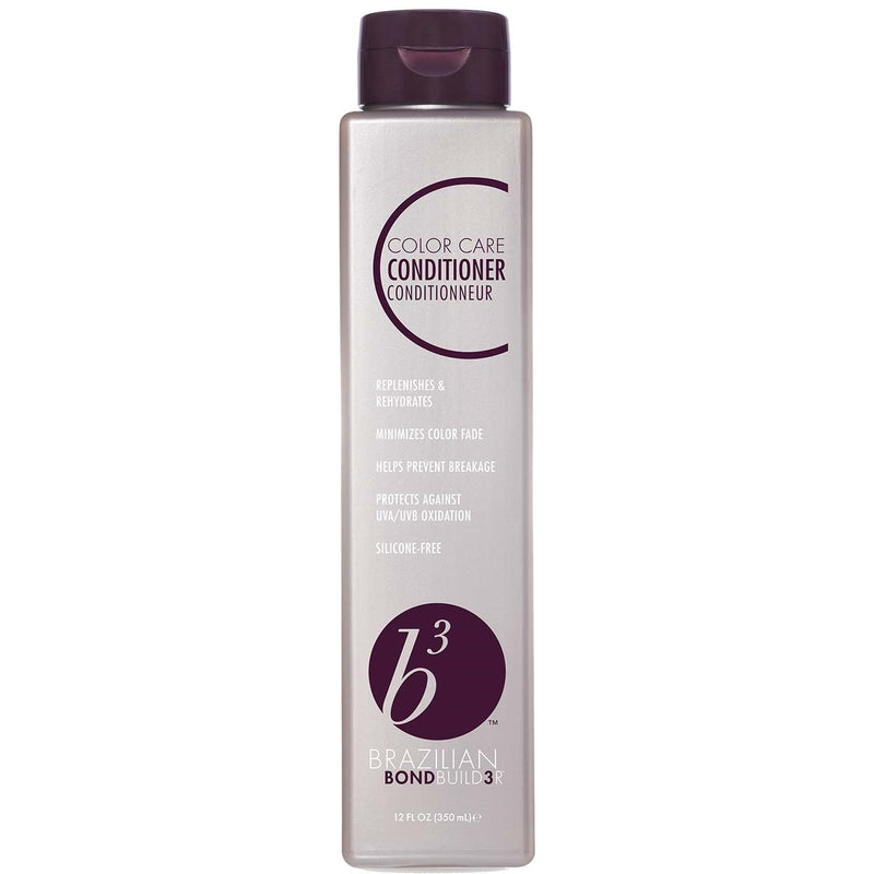 VIP Extensions Brazilian Blowout B3 Color Care Conditioner 12 oz Shampoos & Conditioners Gray