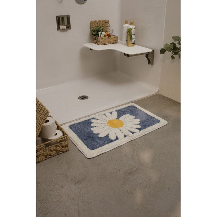 Soft Bath Mat - Flower