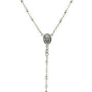 Bids.com Fine Rosary Chain and Bead Necklace in Sterling Silver Necklaces