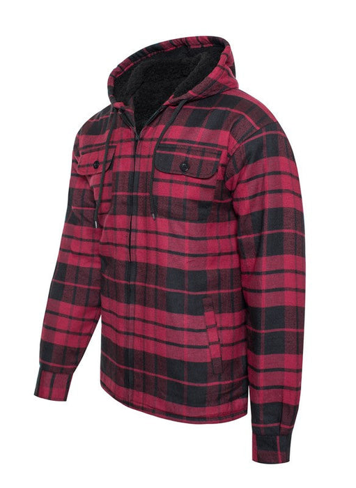 Men's Flannel Sherpa Lining Jacket