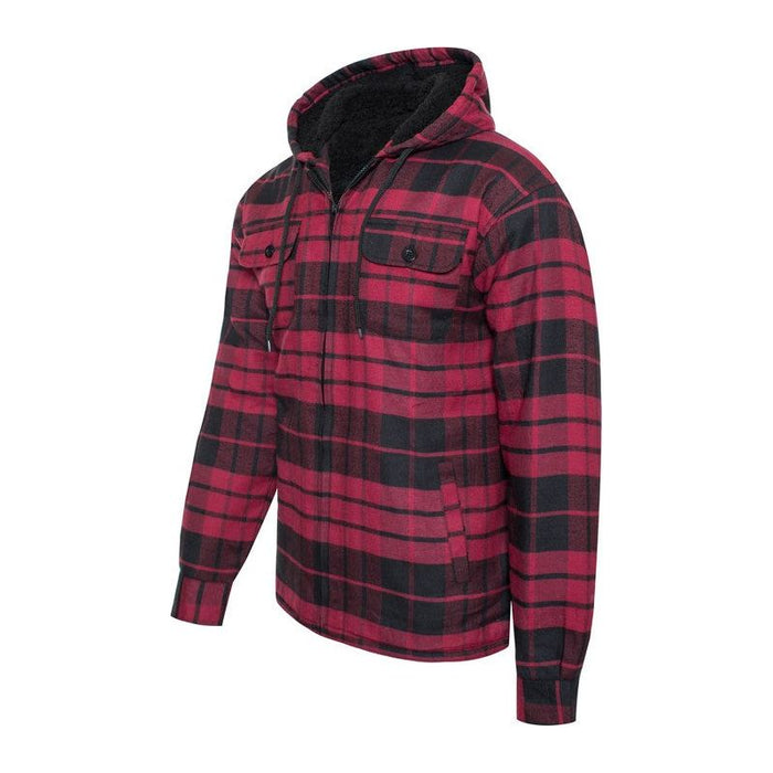 Men's Flannel Sherpa Lining Jacket