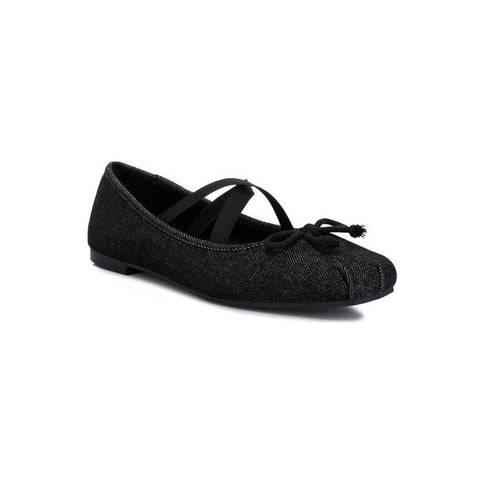 Arimer Criss Cross Strap Ballet Flats