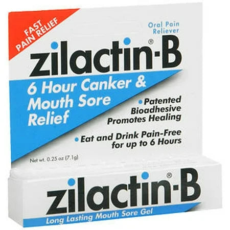zilactin Zilactin-B Oral Pain Reliever 7G Health Care