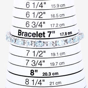 Bids.com 10.06 Carat Genuine Aquamarine .925 Sterling Silver Bracelet Bracelets