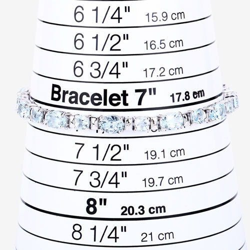 Bids.com 10.06 Carat Genuine Aquamarine .925 Sterling Silver Bracelet Bracelets