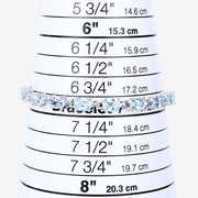 Bids.com 7.60 Carat Genuine Blue Topaz .925 Sterling Silver Bracelet Bracelets