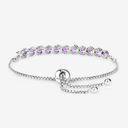Bids.com 2.64 Carat Genuine Amethyst .925 Sterling Silver Bracelet Bracelets