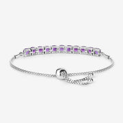 Bids.com 6.05 Carat Genuine Amethyst .925 Sterling Silver Bracelet Bracelets