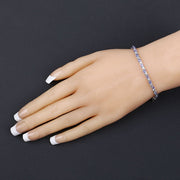 Bids.com 0.91 Carat Genuine Tanzanite .925 Sterling Silver Bracelet Bracelets