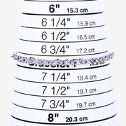 Bids.com 0.91 Carat Genuine Tanzanite .925 Sterling Silver Bracelet Bracelets