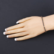 Bids.com 3.13 Carat Genuine Blue Sapphire 14K Yellow Gold Bracelet Bracelets