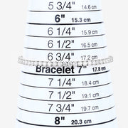 Bids.com 5.10 Carat Lab Grown Diamond 14K White Gold Bracelet Bracelets