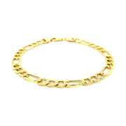Bids.com 6.5mm 14k Yellow Gold Lite Figaro Bracelet Bracelets