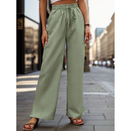 High Waist Wide Leg Pants