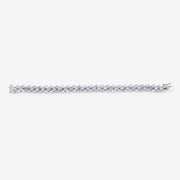 Bids.com 14.11 Carat Genuine Aquamarine .925 Sterling Silver Bracelet Bracelets