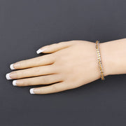 Bids.com 8.25 Carat Genuine Citrine .925 Sterling Silver Bracelet Bracelets