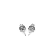 Bids.com 14k White Gold Spherical Stud Earrings (3.0 mm) Earrings