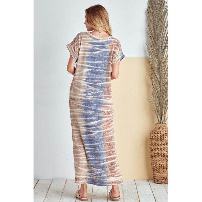 SIDE SLITS MAXI DRESS