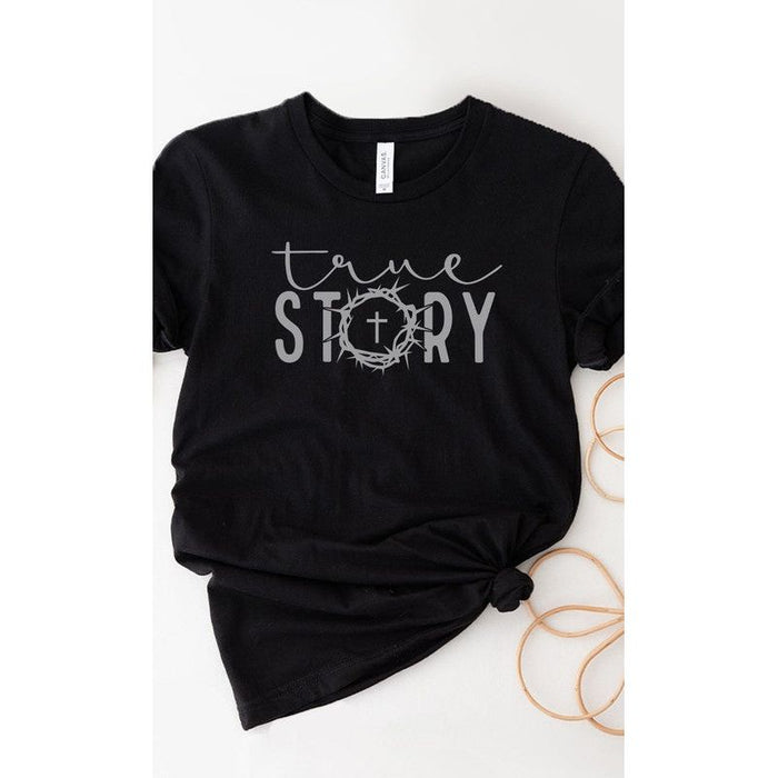 True Story Cross Easter Graphic Tee