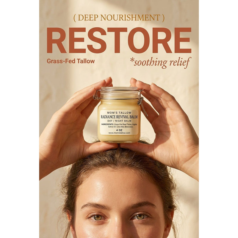 Mom’s Tallow Radiance Revival Balm (4 oz) *NEW*