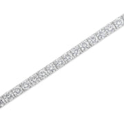 Bids.com IGI Certified 5.0 Cttw Cut Diamond 14K White Gold Classic 7â€ Tennis Bracelet (H-I Color, I1-I2 Clarity) Bracelets