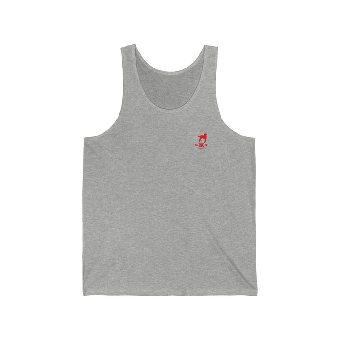 CA-RIO-CA Logotipo Red Print Tank Top - Men's Tank Top