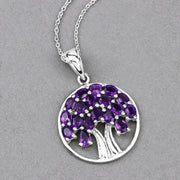 Bids.com 2.94 Carat Genuine Amethyst .925 Sterling Silver Pendant Pendants