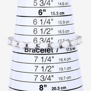 Bids.com 10.26 Carat Genuine Opal .925 Sterling Silver Bracelet Bracelets