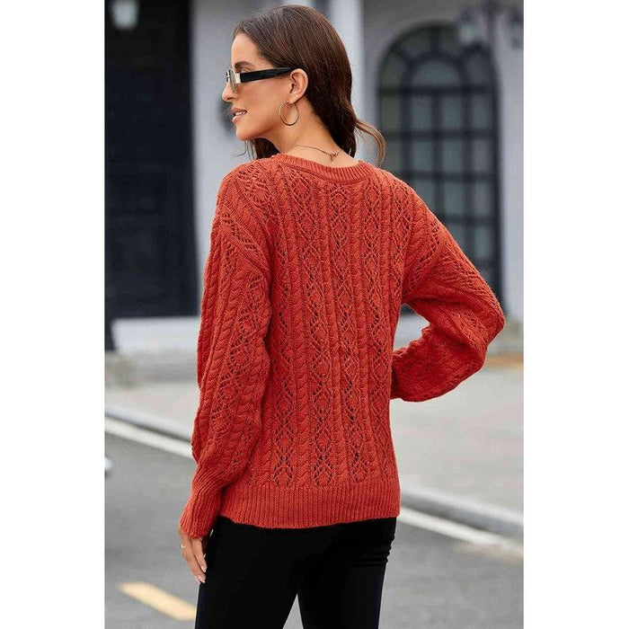 Camille Cable-Knit Sweater