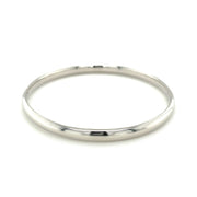 Bids.com Classic Bangle in 14k White Gold (5.0mm) Bracelets