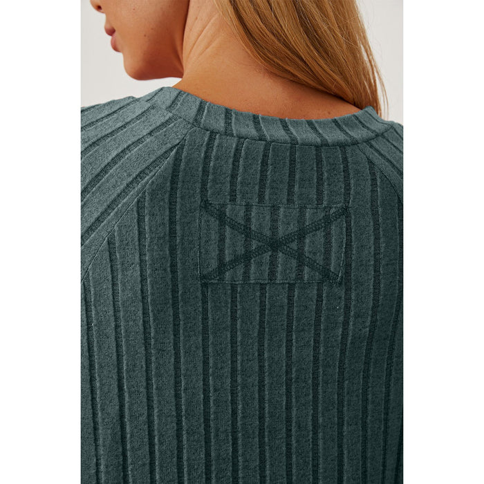 Basic Bae Ribbed Thumbhole Sleeve T-Shirt