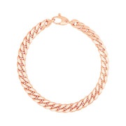 Bids.com 14K Rose Gold Cuban Link Bracelet Bracelets