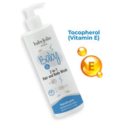 Baby Jolie Paris Baby Bath Bundle | 2-in-1 Hair and Body Wash + Lotion Kits de shampoo e condicionador > shampoo > conditioner > baby shampoo > infant shampoo > toddler shampoo > condicionador > shampo e condicionador para bebes > hidratante para bebes > body lotion > lotion > baby lotion