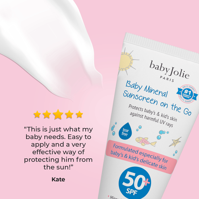 Baby Jolie Paris - Baby Jolie Paris - Baby Mineral Sunscreen | 6oz (180ml)